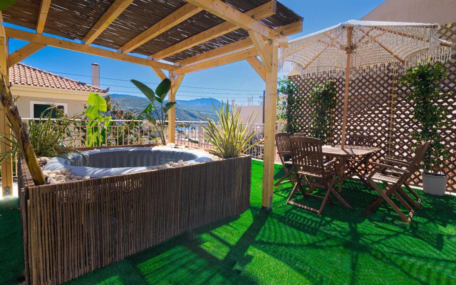 Flowers In The City - Elegant Home In Argostoli Exteriér fotografie